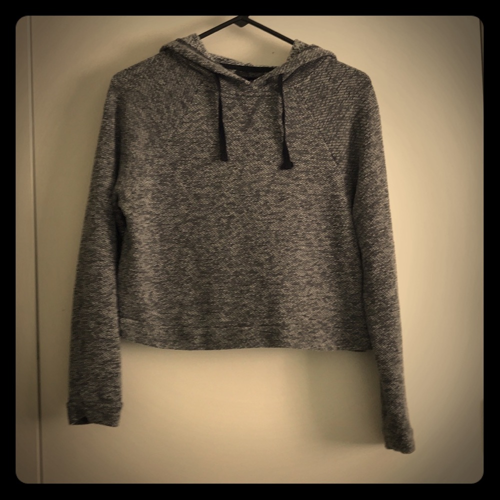Cropped hoodie